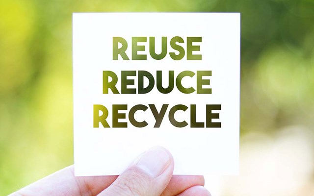 Reuse, Reduce, Recycle
